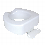 Quick-Lock Raised Toilet Seat