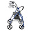 Four Wheel Rollator with Fold Up Removable Back Support Four Wheel Rollator with Fold Up Removable Back Support