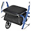 Four Wheel Rollator with Fold Up Removable Back Support Four Wheel Rollator with Fold Up Removable Back Support