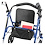 Four Wheel Rollator with Fold Up Removable Back Support Four Wheel Rollator with Fold Up Removable Back Support