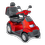 Afiscooter S 4-Wheel By Afikim Shown In Red With Standard Wheels. Afiscooter S 4-Wheel By Afikim Shown In Red With Standard Wheels.