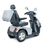 Afiscooter S 3-Wheel Silver Mobility Scooter With Rear Lock Box. Afiscooter S 3-Wheel Silver Mobility Scooter With Rear Lock Box.