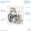 Invacare Aquatec Ocean Ergo Self-Propel Shower Commode Chair Invacare Aquatec Ocean Ergo Self-Propel Shower Commode Chair