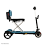 i-Go Folding Scooter Shown in Iceburg Blue i-Go Folding Scooter Shown in Iceburg Blue