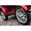 The wheels on the Luxury Seventy-Two in Red The wheels on the Luxury Seventy-Two in Red