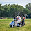 Afiscooter S4 Dual Seat Riding On a Golf Course With No Canopy. Afiscooter S4 Dual Seat Riding On a Golf Course With No Canopy.