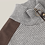 Brown shoulder patch shown in light grey Brown shoulder patch shown in light grey