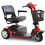 Pride Victory 10 3-Wheel Full Size Mobility Scooter In Red Pride Victory 10 3-Wheel Full Size Mobility Scooter In Red