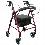 Aluminum Rollator, 6" Casters Aluminum Rollator, 6" Casters