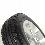 10" Black Flat-Free Drive Wheel Assembly for Jazzy Select
