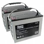 12V 75 AH Sealed Lead Acid (Pair)