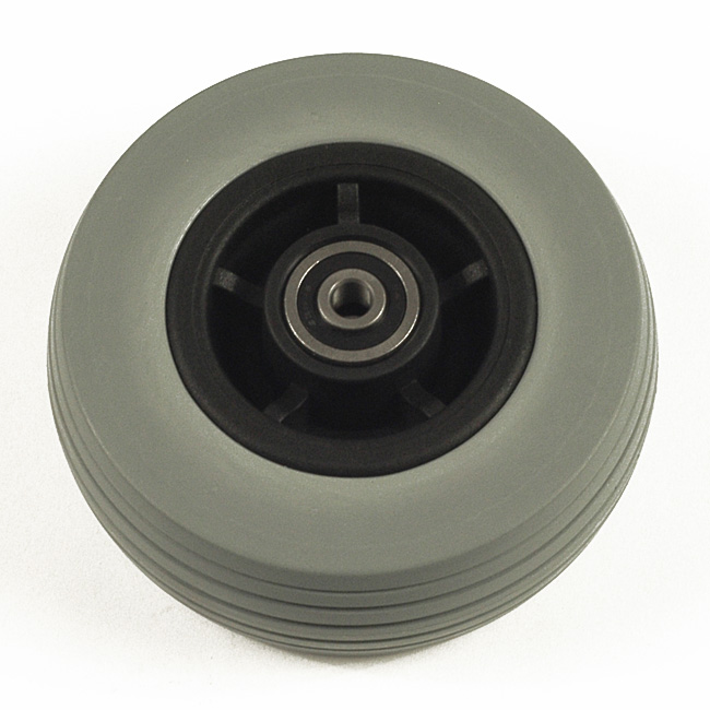5" Flat-Free Caster Wheel Assembly for Jazzy 600