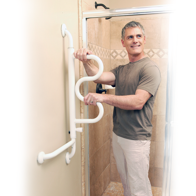 Pivoting Curve Grab Bar Pivoting Curve Grab Bar