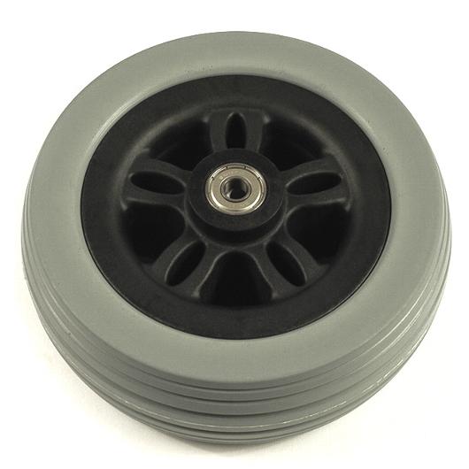 6" Gray Caster Wheel Assembly for Jazzy 614/614HD