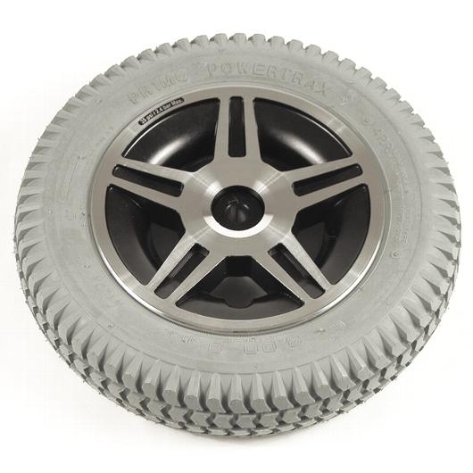 14" Gray Flat-Free Drive Wheel Assembly for Jazzy 614 14" Gray Flat-Free Drive Wheel Assembly for Jazzy 614