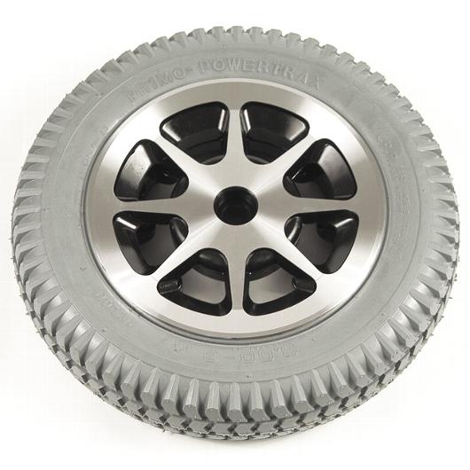 14" Gray Flat-Free Drive Wheel Assembly for Jazzy 1100, 1120, and 1122 Power Chairs 14" Gray Flat-Free Drive Wheel Assembly for Jazzy 1100, 1120, and 1122 Power Chairs