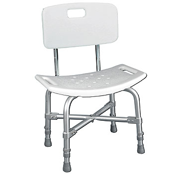 Deluxe Heavy Duty Bath Bench with Back