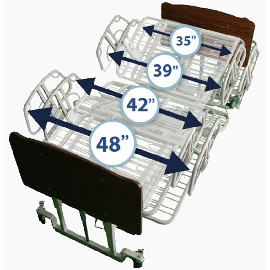 Comfort Wide EX-8000 Quick Ship Bed Frame Comfort Wide EX-8000 Quick Ship Bed Frame