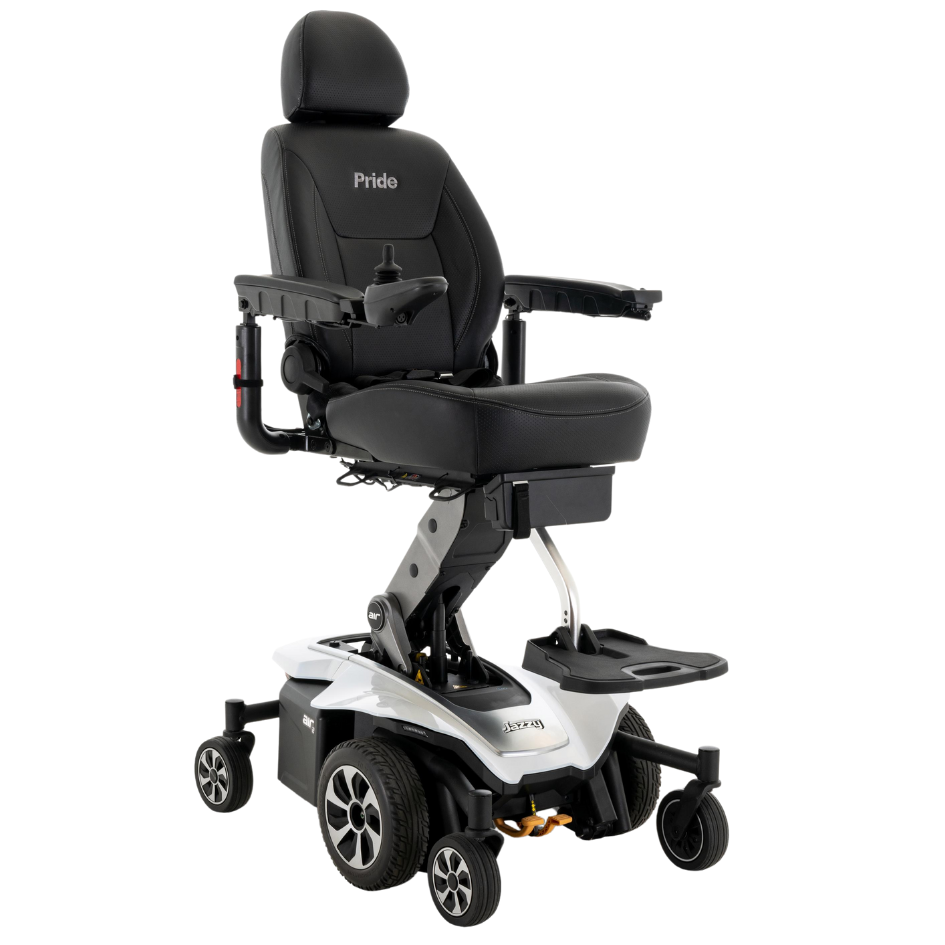 Jazzy Air 2 extended range elevating power wheelchair by Pride Mobility Jazzy Air 2 extended range elevating power wheelchair by Pride Mobility