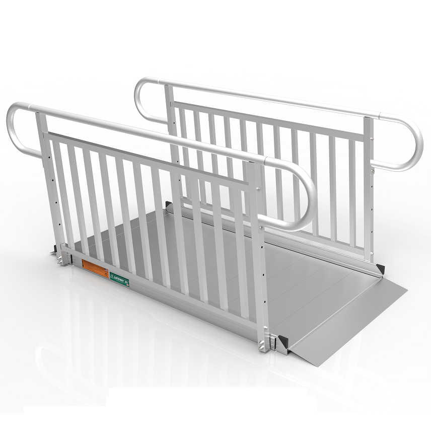 GATEWAY® 3G Ramp with Vertical Picket Handrails