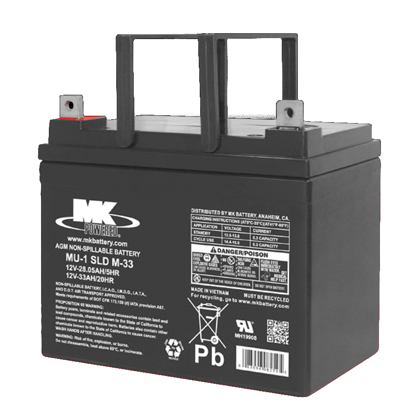 12V 33 AH Sealed AGM (Pair) 12V 33 AH Sealed AGM (Pair)