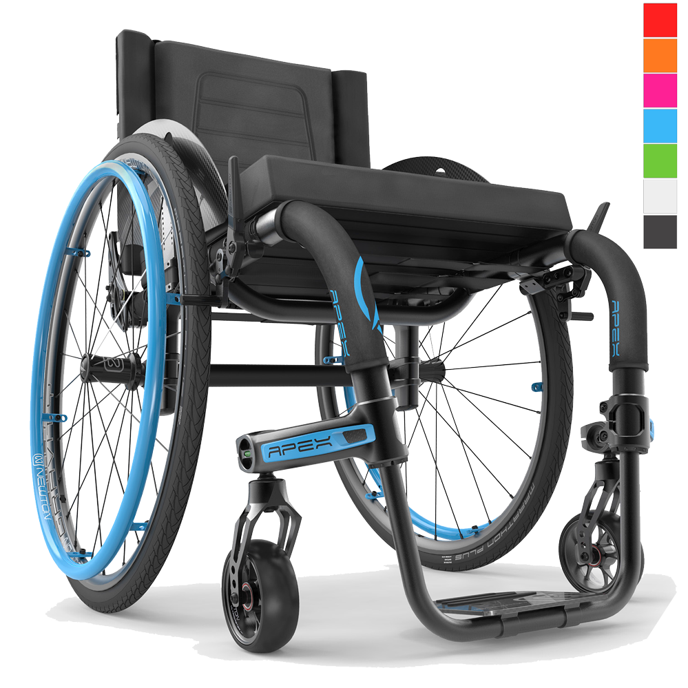 APEX Aluminum Rigid Wheelchair by Motion Composites APEX Aluminum Rigid Wheelchair by Motion Composites