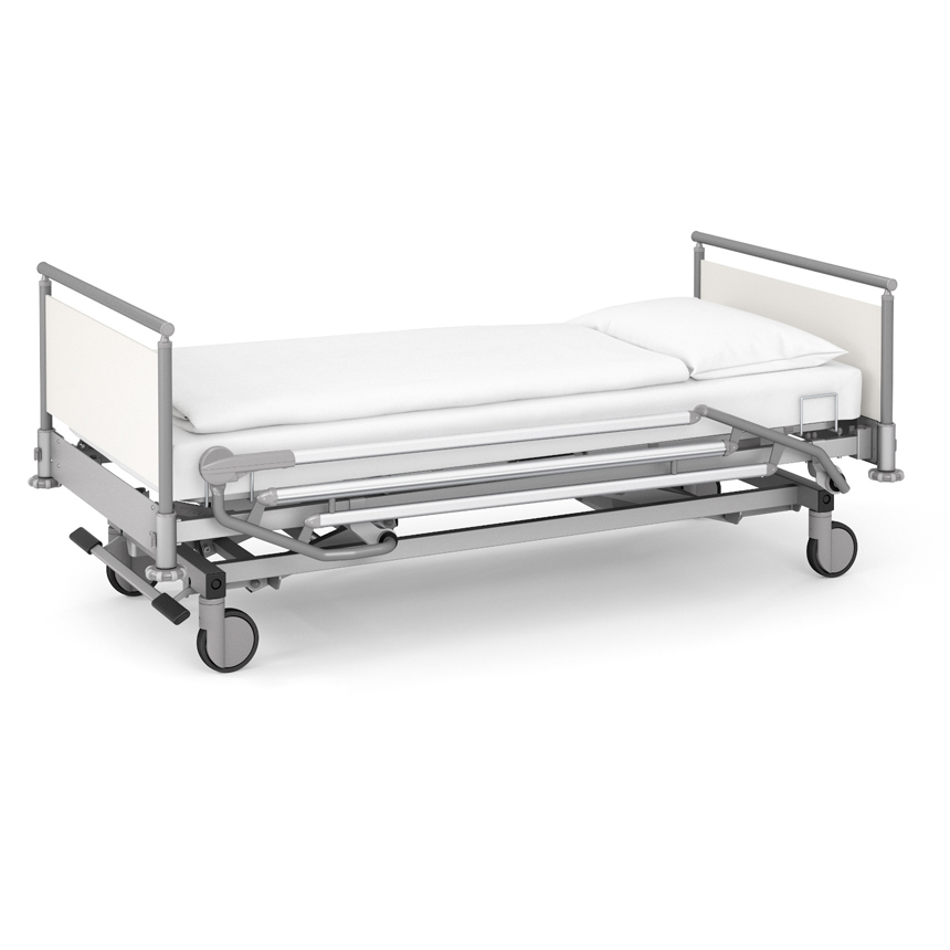 Sentida 6 Shown with included headboard and 3/4 side rail