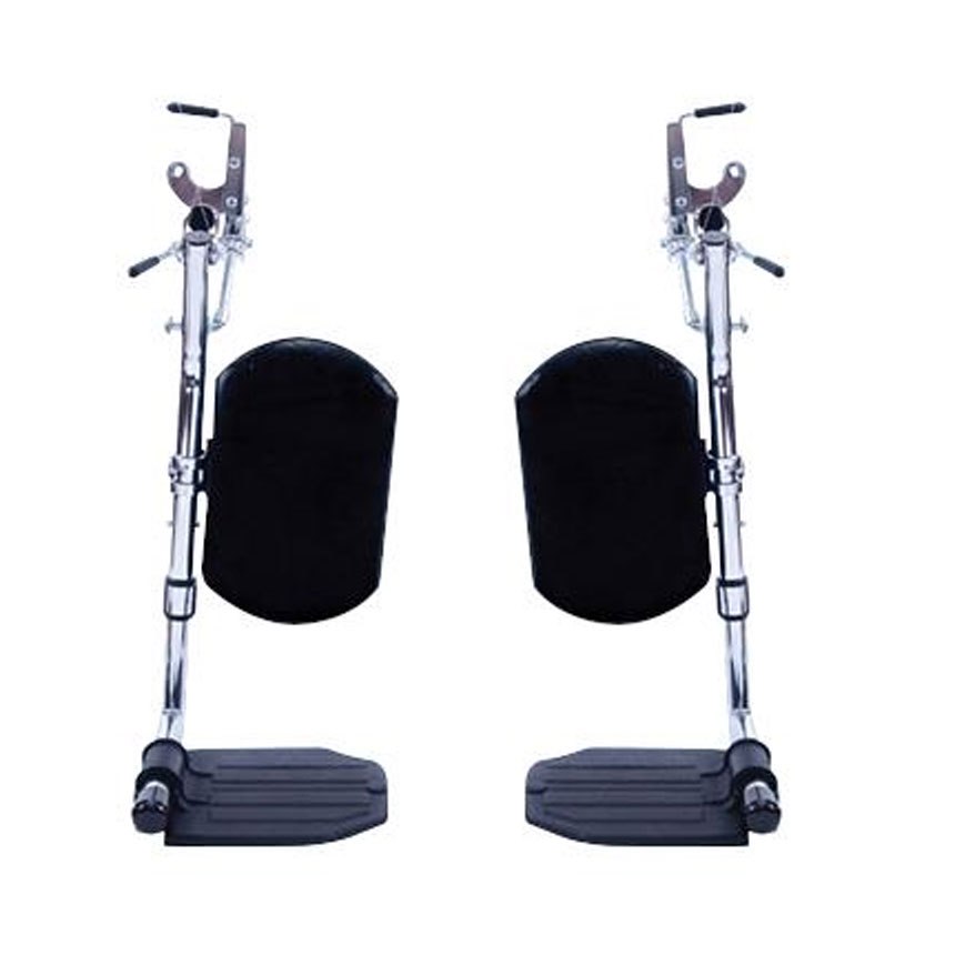 Hemi Elevating Legrests w/Composite Footplates And Padded Calf Pads Hemi Elevating Legrests w/Composite Footplates And Padded Calf Pads