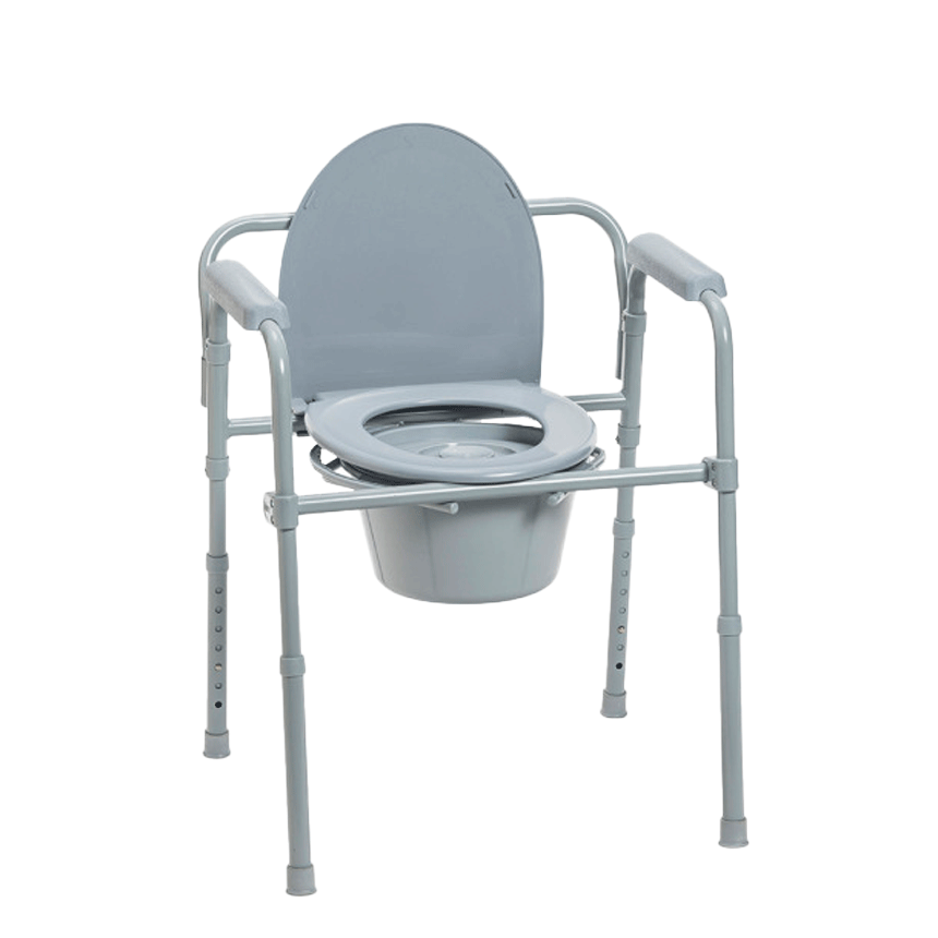 Folding Steel Commode Folding Steel Commode