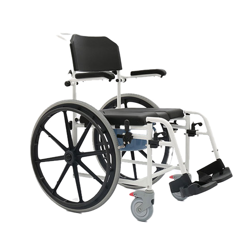 Rolling Shower Wheelchair w/ Commode Rolling Shower Wheelchair w/ Commode