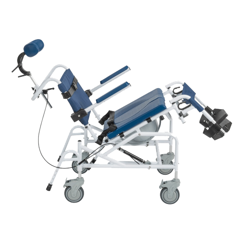 Tilting Aluminum Rehab Shower Chair Commode Tilting Aluminum Rehab Shower Chair Commode