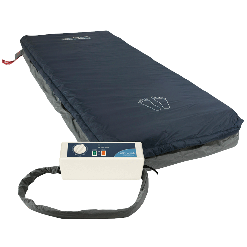 Protekt Aire 3600 Low Air Loss/Alternating Pressure Mattress System w/ Cell-on-Cell Support Base 36"x80"x8" Protekt Aire 3600 Low Air Loss/Alternating Pressure Mattress System w/ Cell-on-Cell Support Base 36"x80"x8"