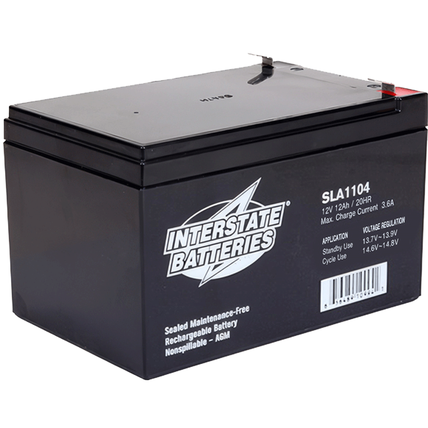 12V 12 AH Sealed Lead Acid with 1/4" Tabs (Pair) 12V 12 AH Sealed Lead Acid with 1/4" Tabs (Pair)